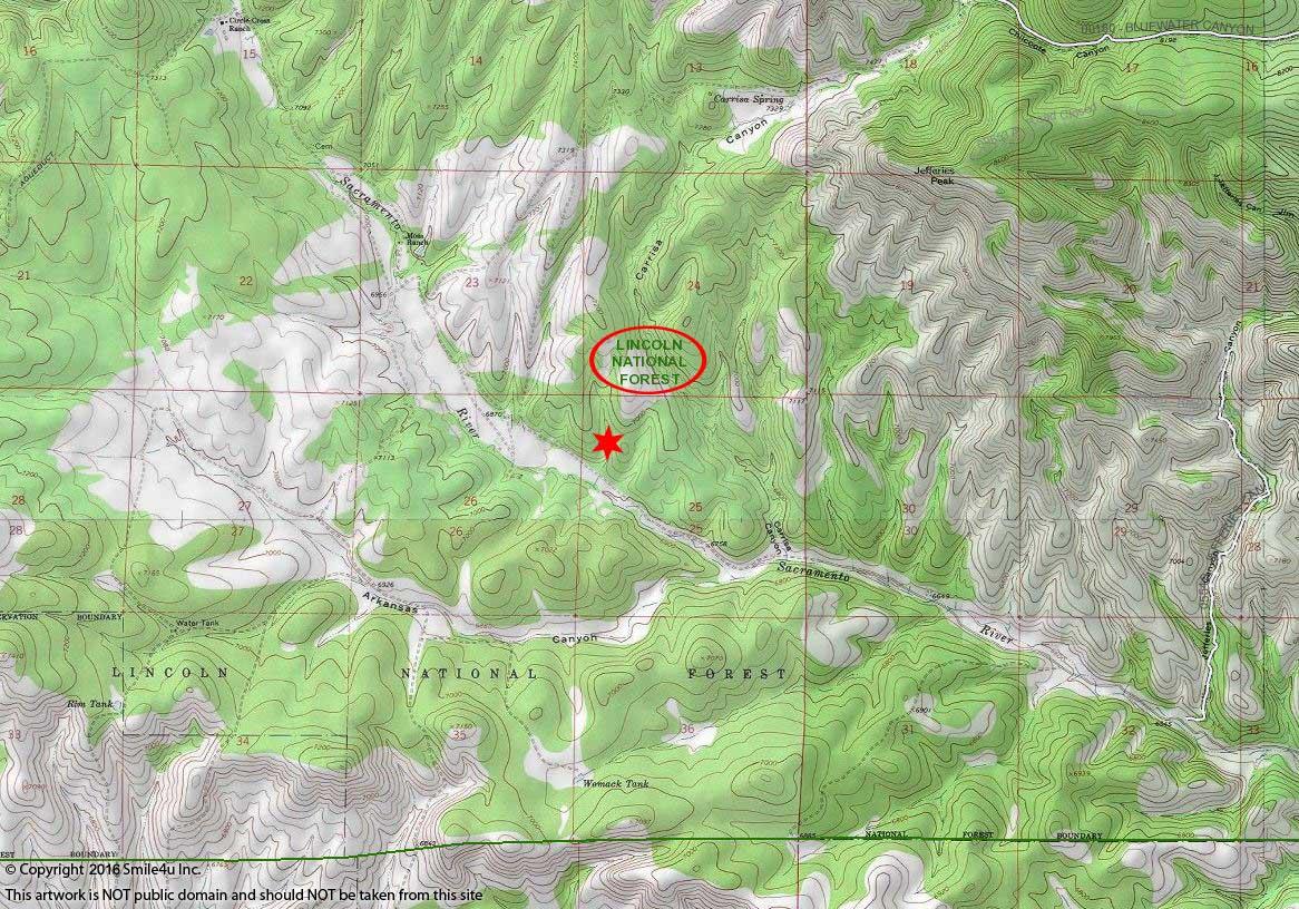 Land for sale in Timberon, New Mexico